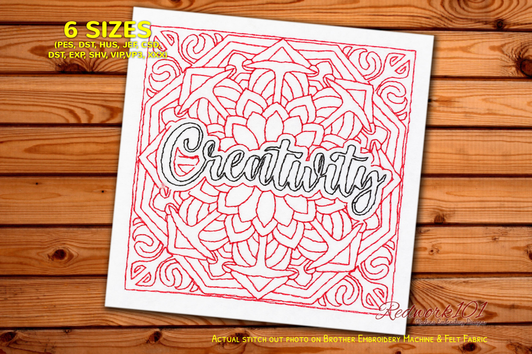 Creativity Word Lineart Design