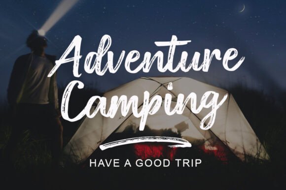 Diston Brush Font - Preview 5