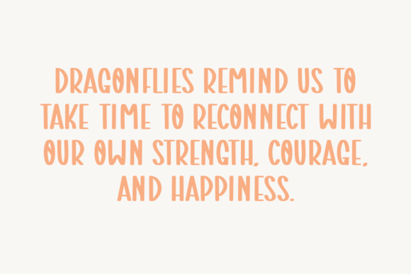 Dragonfly Font - Preview 1