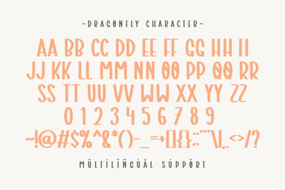 Dragonfly Font - Preview 2