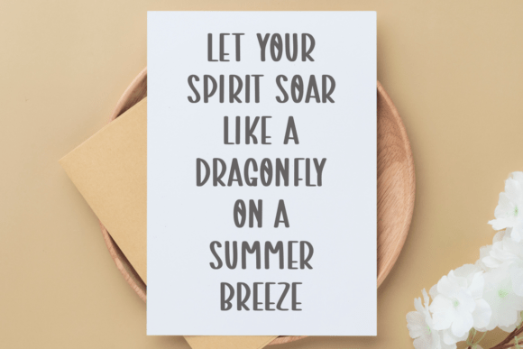 Dragonfly Font - Preview 5