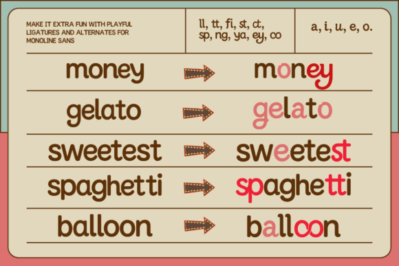 Gelato Rodeo Font - Preview 3