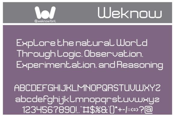 Great Scientific Mind Font PNG with transparent background - Preview 1