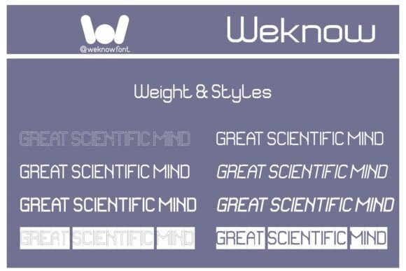 Great Scientific Mind Font PNG with transparent background - Preview 6