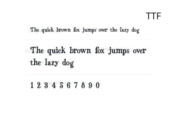 Groovy Newspaper Font PNG with transparent background - Preview 3
