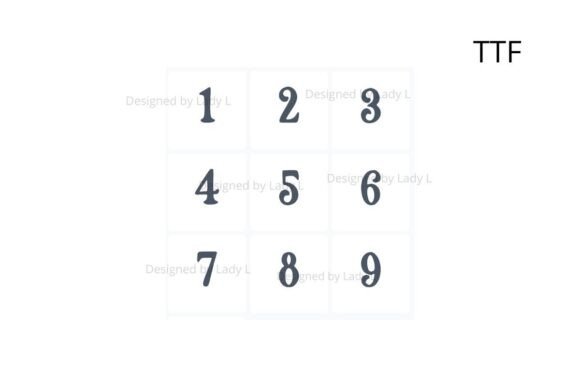 Groovy Newspaper Font PNG with transparent background - Preview 4
