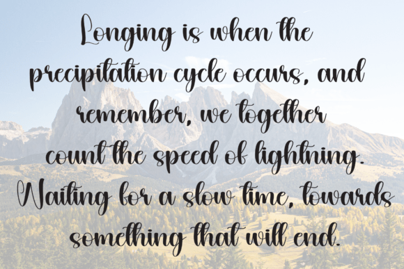 Holiday Font - Preview 5