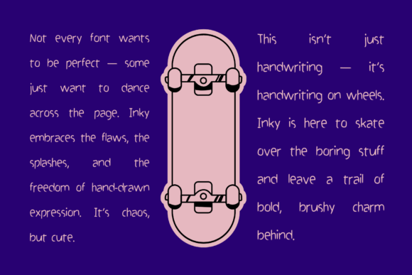 Inky Font - Preview 2