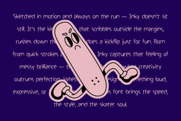 Inky Font - Preview 4