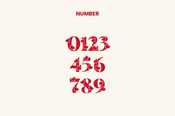 Love Inside Font font preview - 5