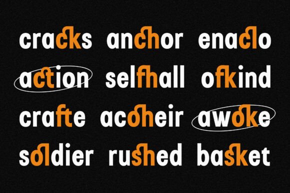 Midfold Font PNG with transparent background - Preview 3