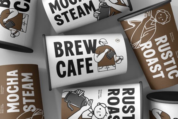 Midfold Font PNG with transparent background - Preview 6