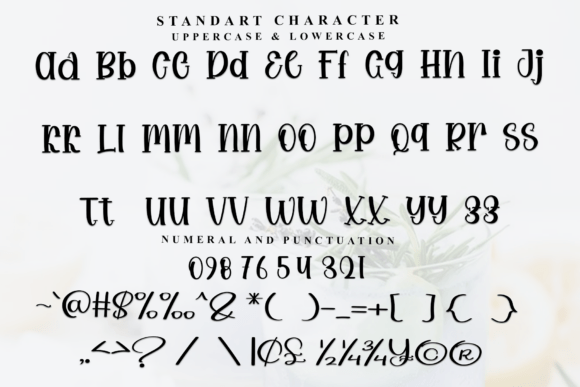 Mother Hearty Font PNG with transparent background - Preview 4