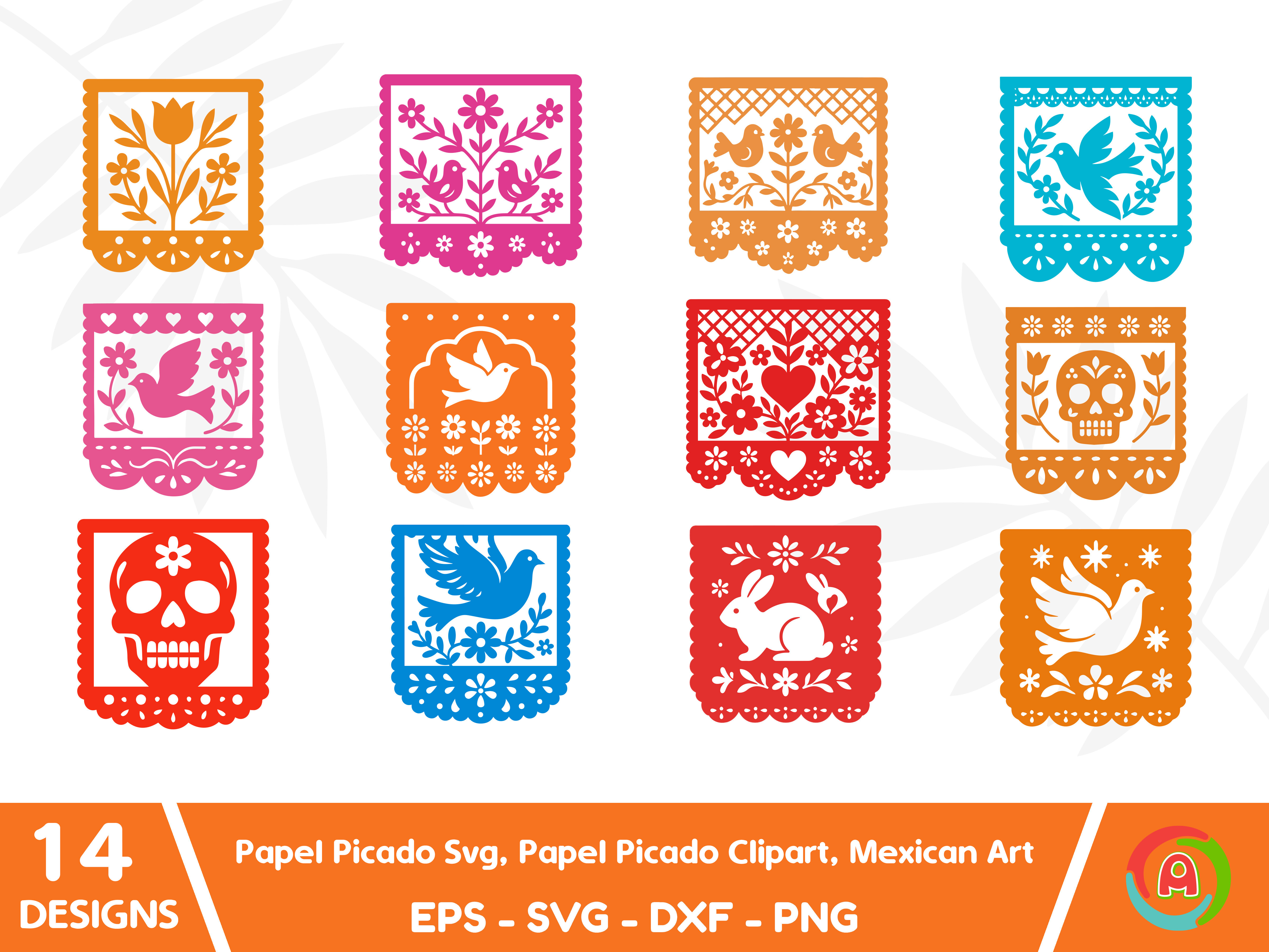 Papel Picado Svg Bundle