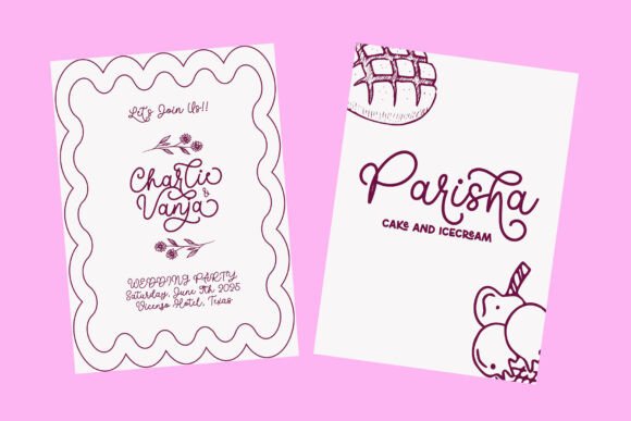 Picky Mother Font PNG with transparent background - Preview 5
