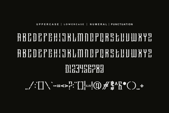 Pixedary Font PNG with transparent background - Preview 3