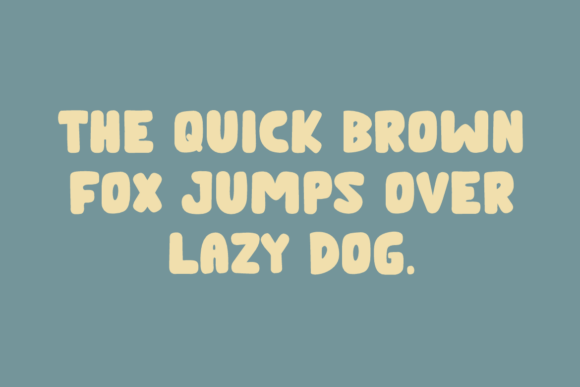 Rounce Font PNG with transparent background - Preview 3
