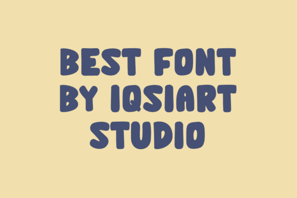 Rounce Font PNG with transparent background - Preview 4