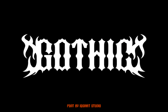 Scomgah Gelojas Font PNG with transparent background - Preview 2