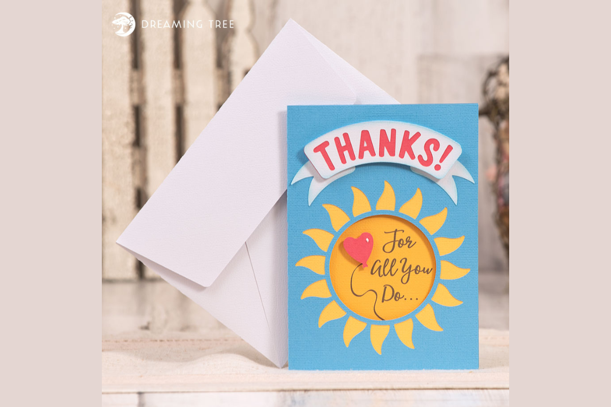 Service Worker Thanks Card