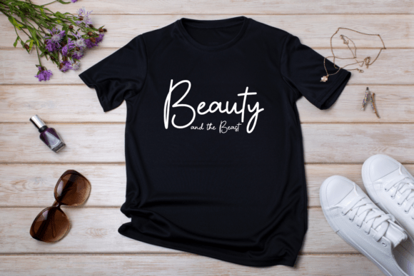 Sewing Pattern Font PNG with transparent background - Preview 3