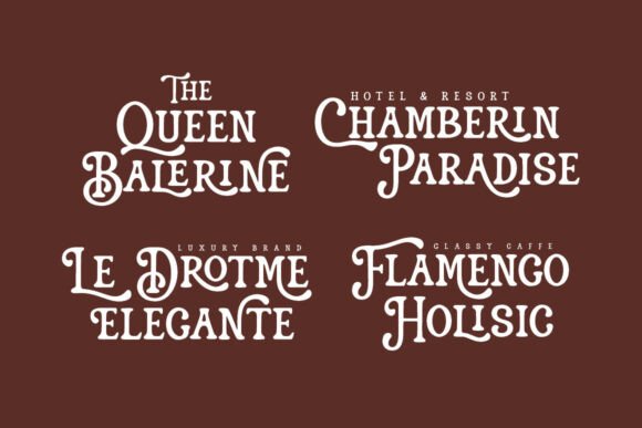 Alendro Font - Preview 1