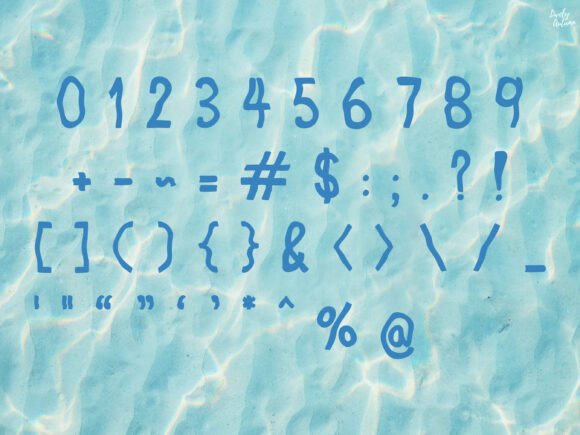 Aqua Font - Preview 2