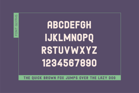 Asthenom Font - Preview 3