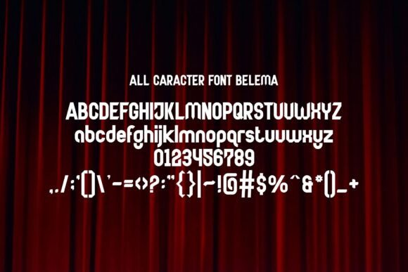 Belema Font - Preview 1
