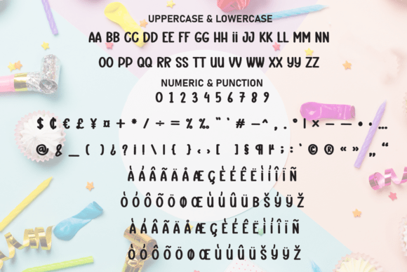 Birthday Font - Preview 6