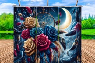 Boho Dreamcatcher Tumbler Wrap Graphic by Bee Prints · Creative Fabrica