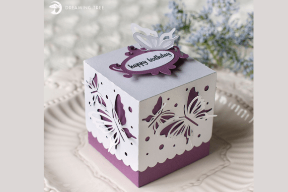 Butterfly Favor Box SVG