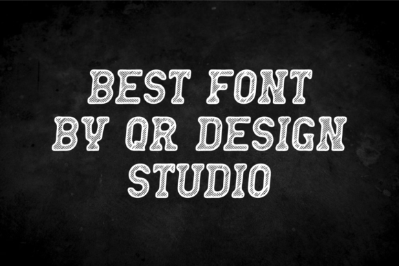 Chalk Hybrida Font - Preview 2