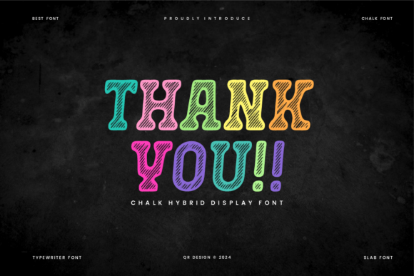 Chalk Hybrida Font - Preview 5