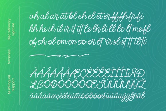 Cotieleny Font PNG with transparent background - Preview 5