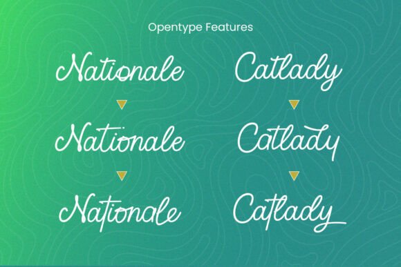 Cotieleny Font PNG with transparent background - Preview 6