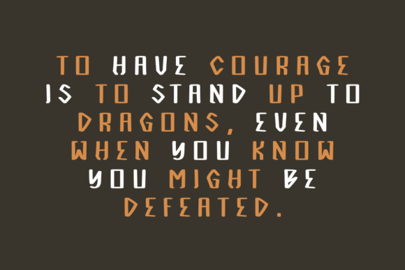 Dragons Font - Preview 2