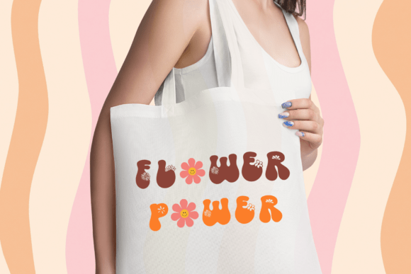 Flower Groovy Font - Preview 3