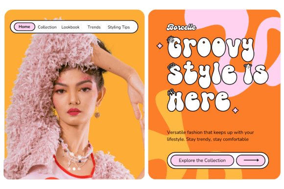 Flower Groovy Font - Preview 4