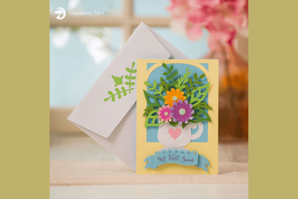 Get Well Card SVG