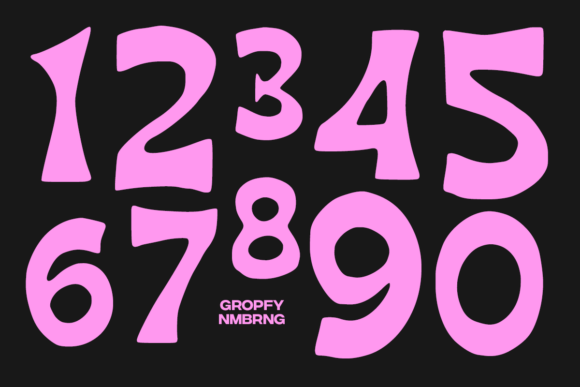 Gropfy Font - Preview 2