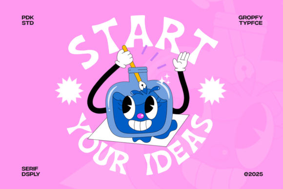 Gropfy Font - Preview 3