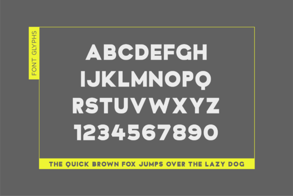 Grophite Font - Preview 3