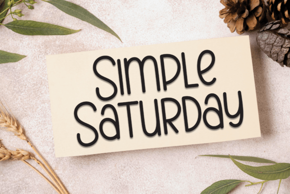 Holiday Font - Preview 3