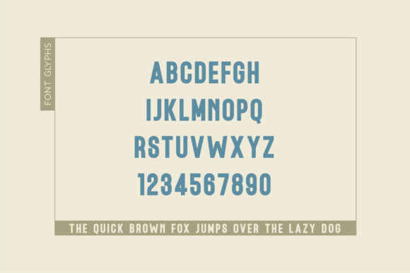 Lonebold Font PNG with transparent background - Preview 3