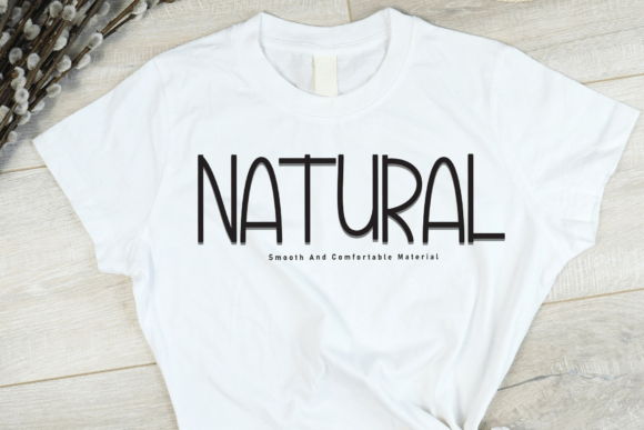 Monday Handmade Font PNG with transparent background - Preview 1