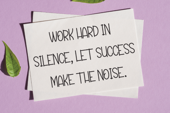 Monday Handmade Font PNG with transparent background - Preview 2