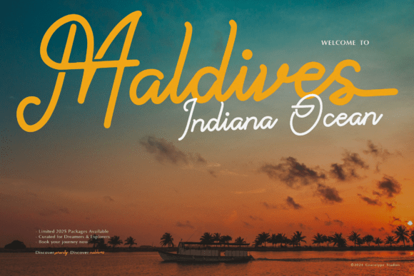 Paradise Gallaiso Font PNG with transparent background - Preview 4