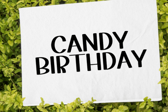 Pinky Candy Font PNG with transparent background - Preview 4