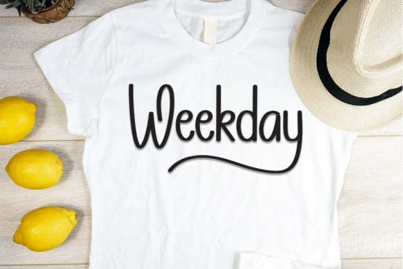 Playtime Wednesday Font PNG with transparent background - Preview 3